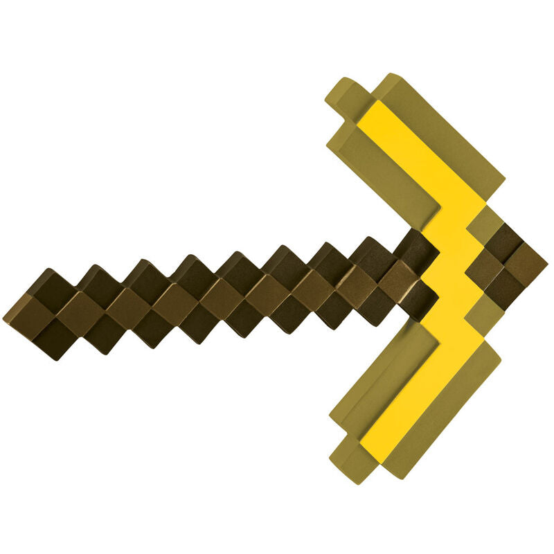 Pickaxe Oro Minecraft 40cm Frikytopia