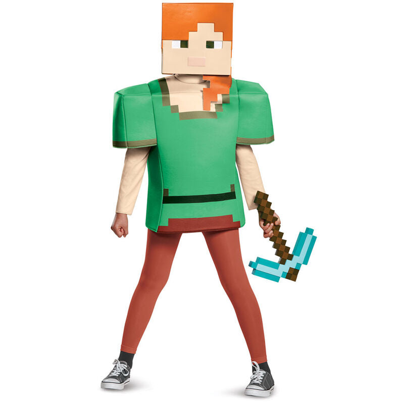 Réplica Plástico Diamond Pickaxe Minecraft 40 cm - ¡La herramienta perfecta para los fans de Minecraft!