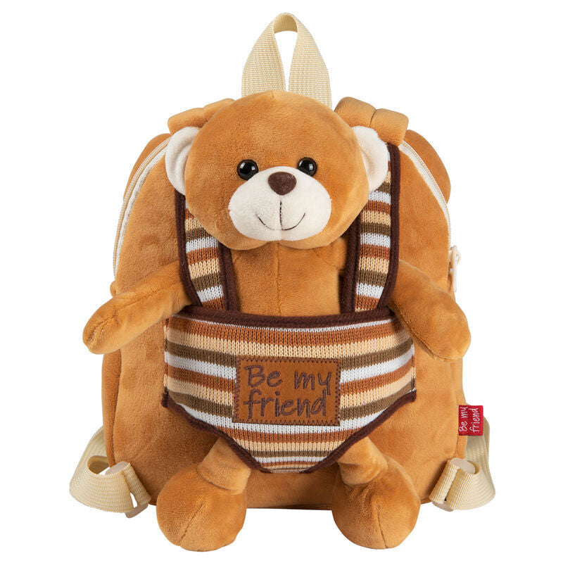 Mochila reversible + peluche Oso Benji 25cm Frikytopia