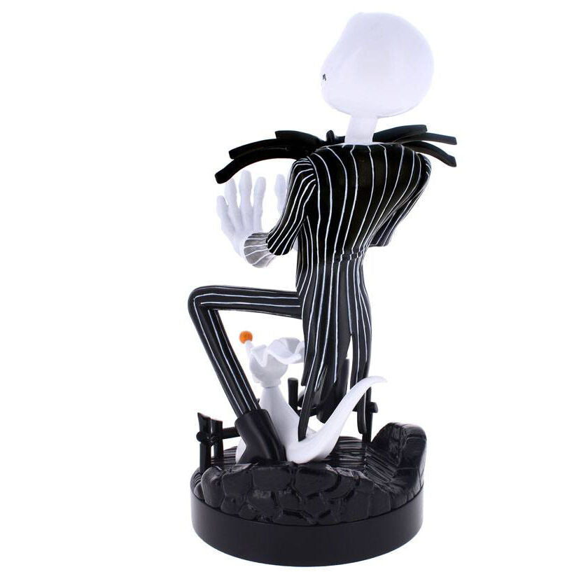 Pesadilla antes de Navidad Soporte Cably Guys Jack Skellington 20 cm