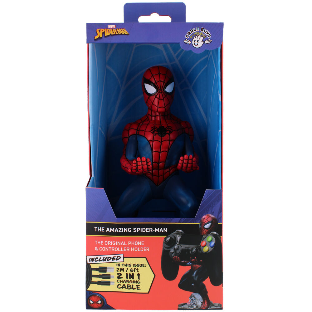 Cable Guy Soporte Sujecion Figura Spiderman Marvel 21 cm
