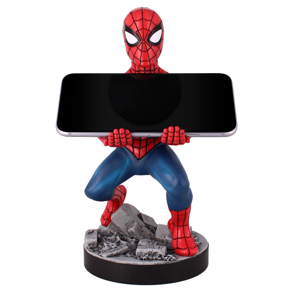 Cable Guy Soporte Sujecion Figura Spiderman Marvel 21 cm