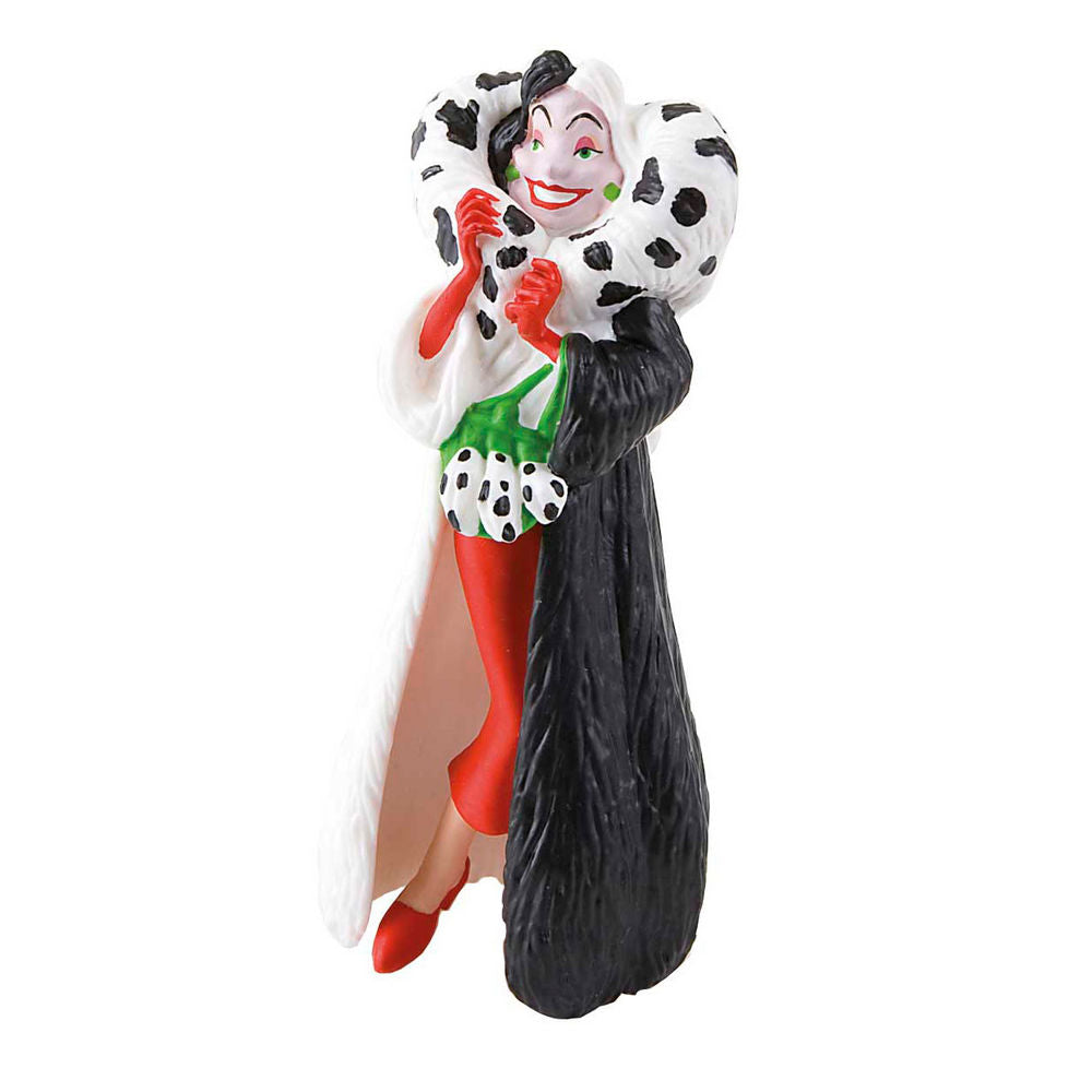 Figura Cruella de Vil 101 Dalmatas Disney 9cm Frikytopia