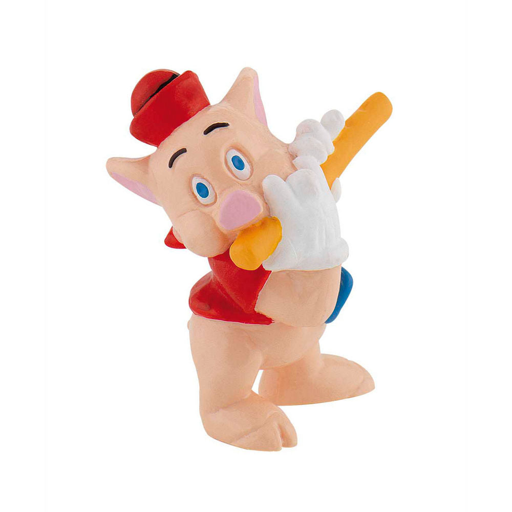 Figura Cerdito Flauta Los 3 Cerditos 5cm Frikytopia