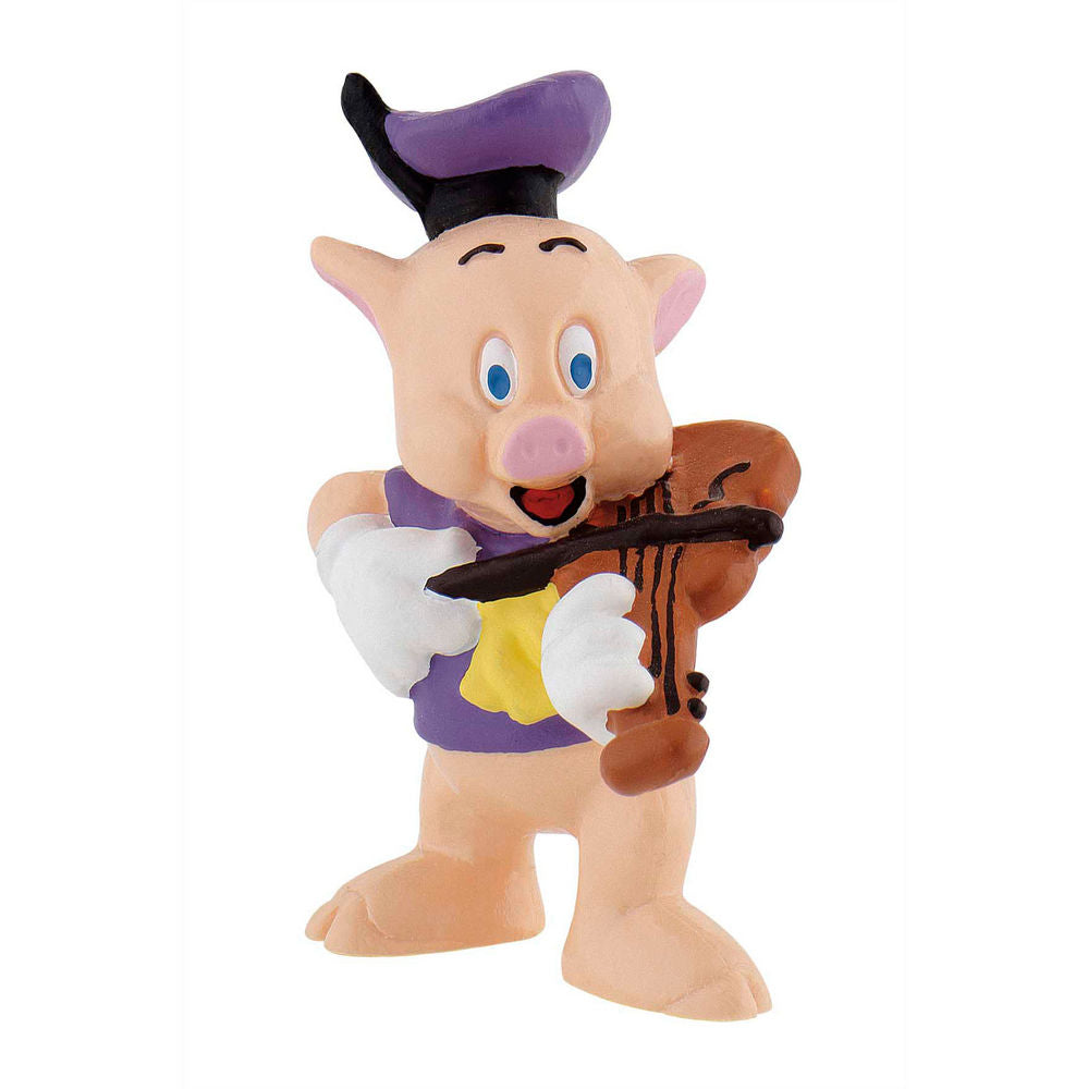 Figura Cerdito Violin Los 3 Cerditos 6cm Frikytopia