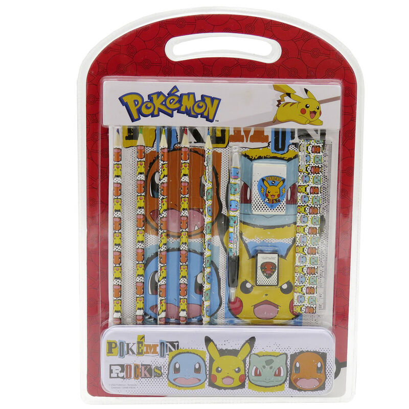 Set papeleria Pokemon Frikytopia
