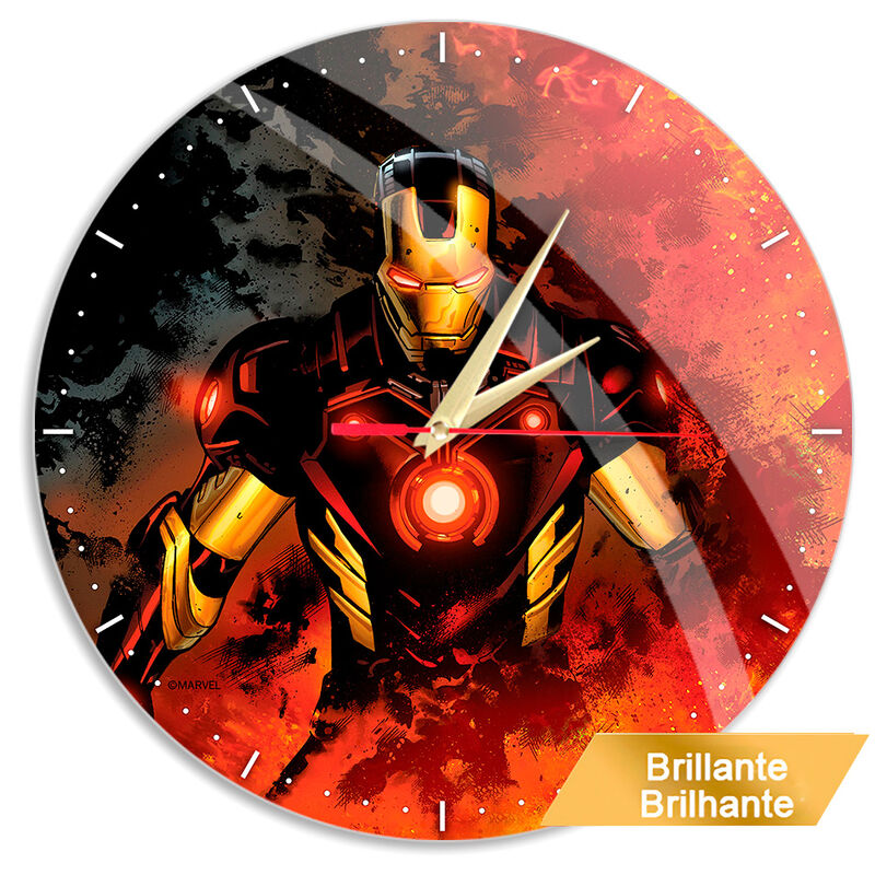 Reloj pared Iron Man Marvel Frikytopia