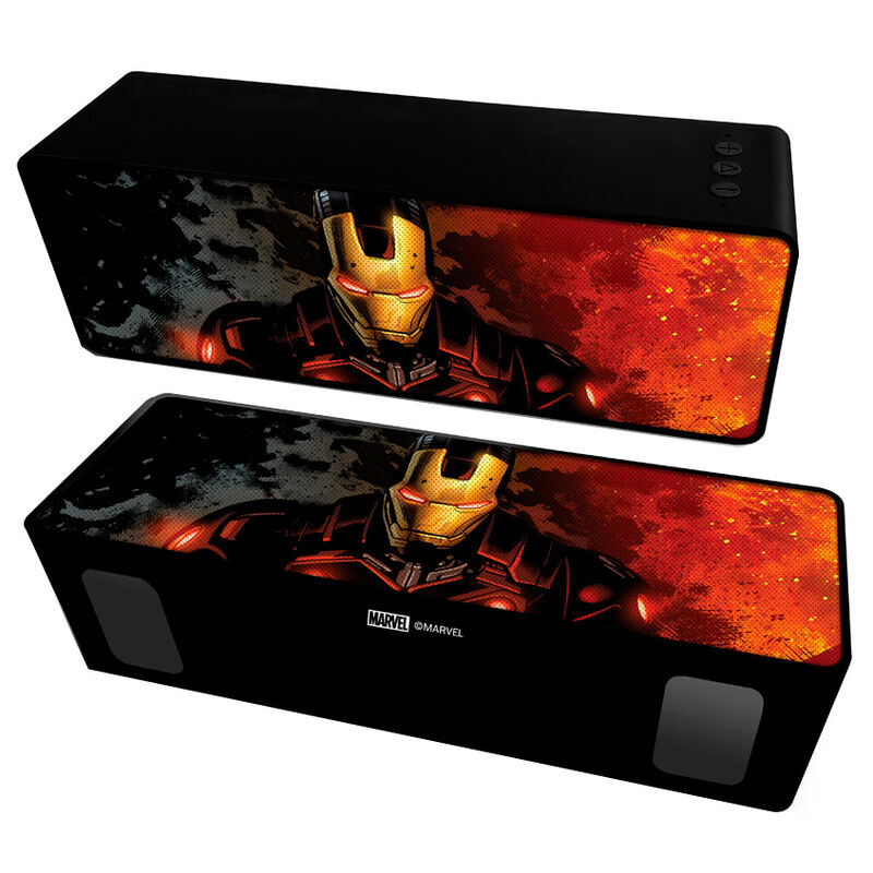 Altavoz portatil inalambrico Iron Man Marvel Frikytopia