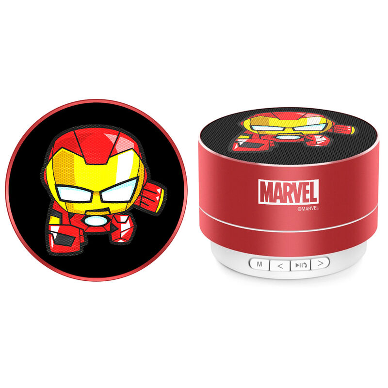 Altavoz portatil inalambrico Iron Man Marvel Frikytopia