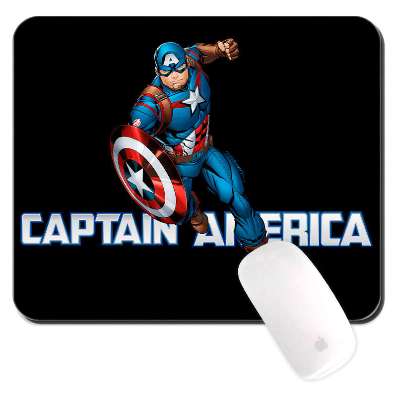 Alfombrilla raton Capitan America Marvel Frikytopia