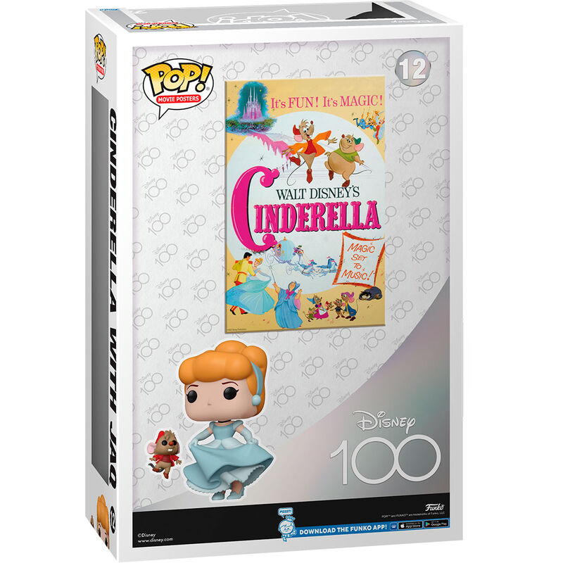 Figura POP Movie Poster Disney Cenicienta