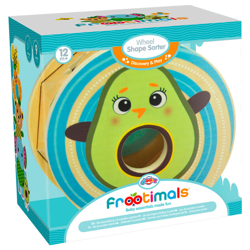 Encajable formas madera Miss Pio Chickicado Frootimals Frikytopia