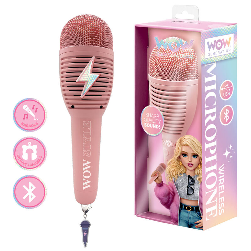 Microfono grabadora Wow Generation Frikytopia
