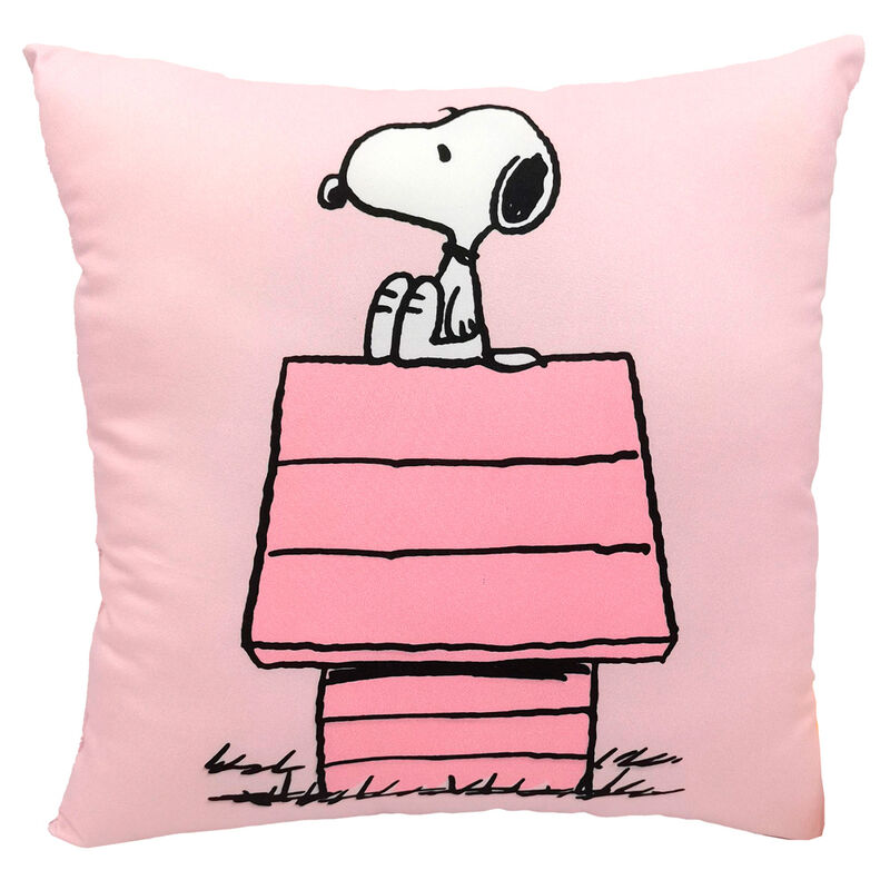 Cojin Caseta Rosa Snoopy Frikytopia