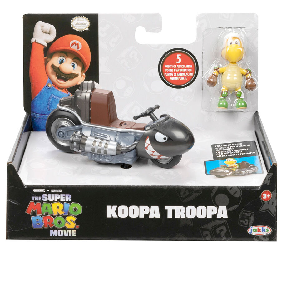 Figura Koopa Troopa Kart La Pelicula Mario Kart 6cm Frikytopia