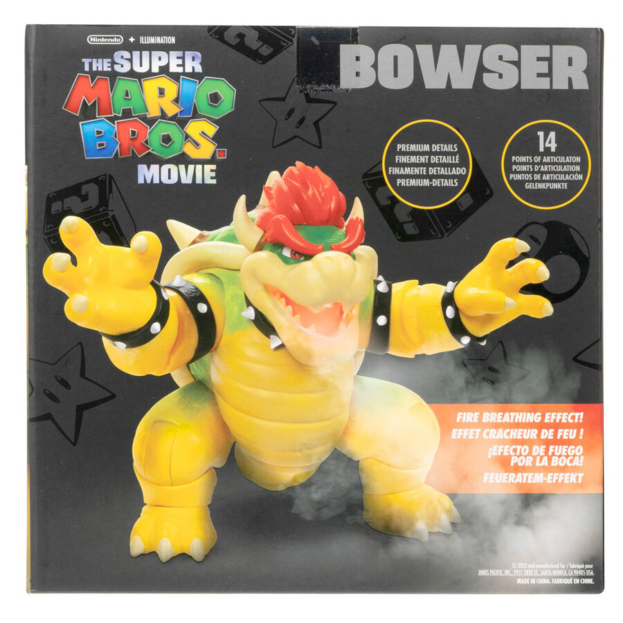 Figura Bowser Super Mario Bros 17,5 cm