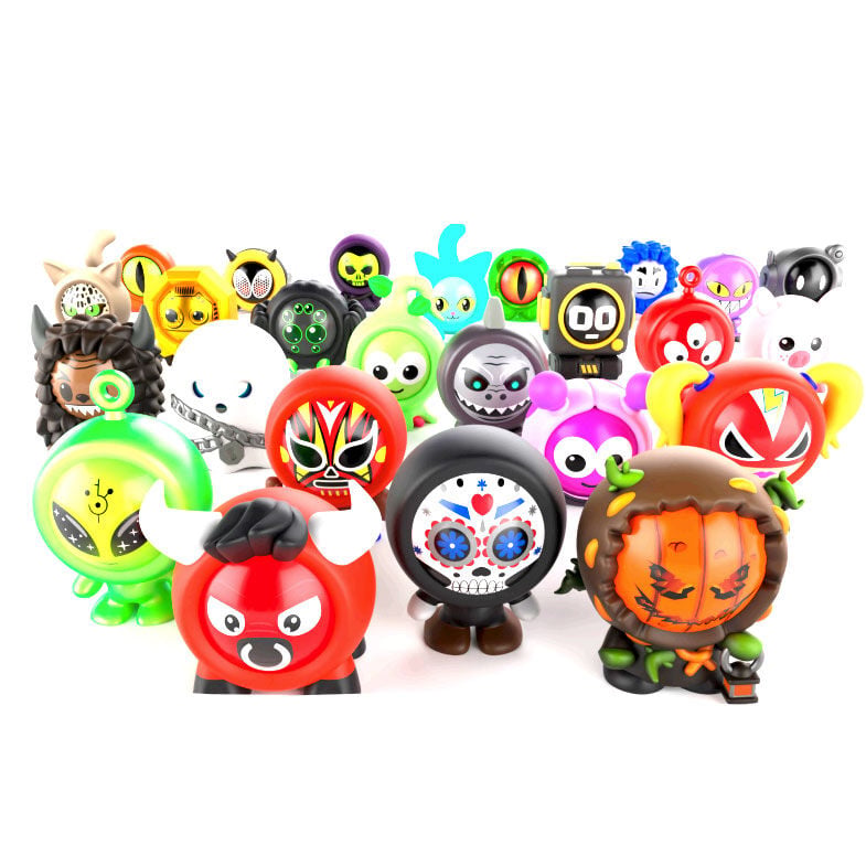 Set 6 Canicas + Skin Freak Marbles