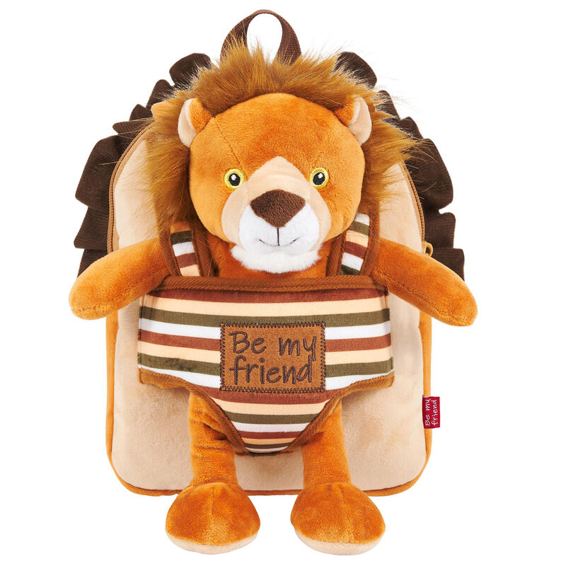 Mochila reversible + peluche Lenny Lion 25cm Frikytopia
