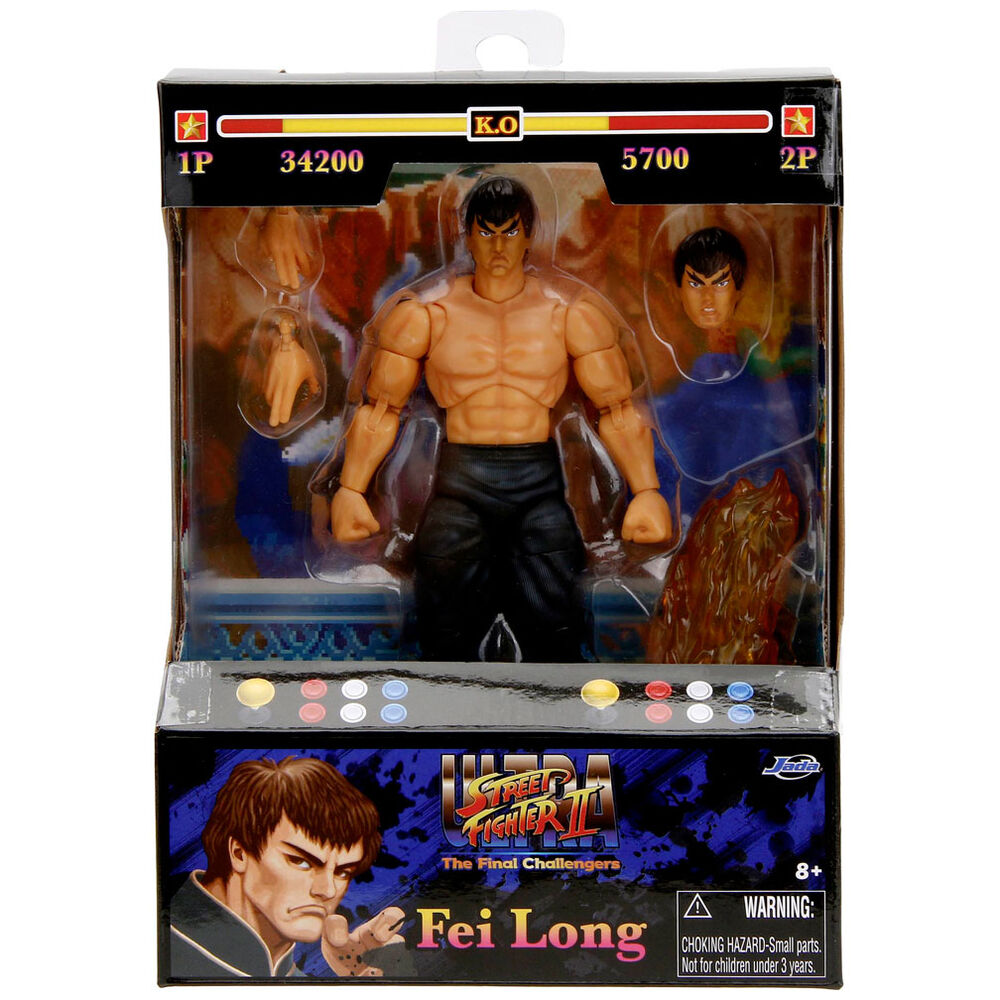Ultra Street Fighter II: The Final Challengers Figura 1/12 Fei-Long 15 cm