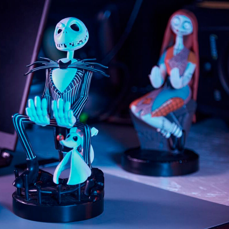 Pesadilla antes de Navidad Soporte Cably Guys Jack Skellington 20 cm