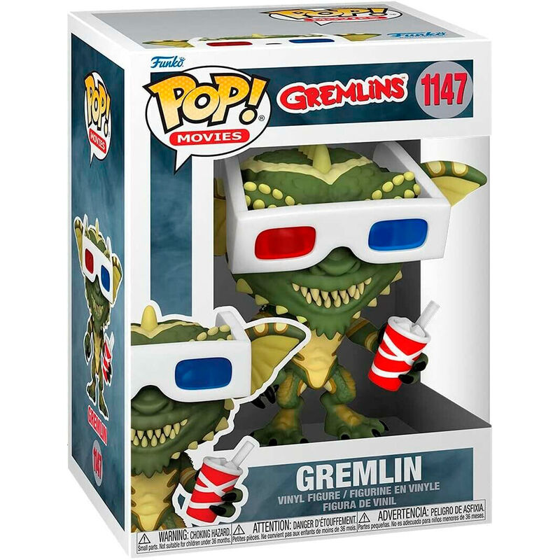 Figura POP Gremlins Gremlin with 3D Glasses Frikytopia