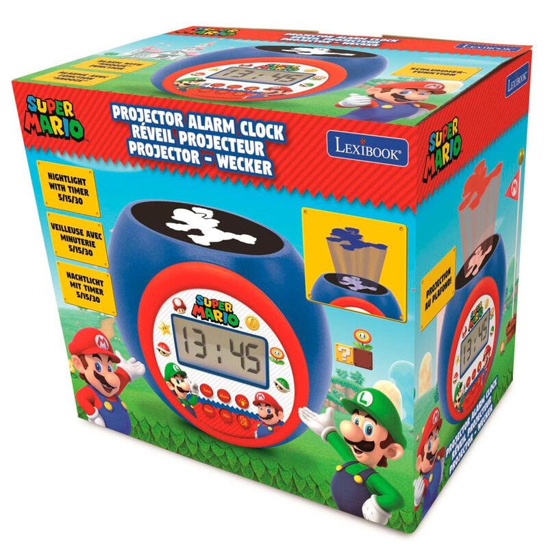 Reloj despertador Super Mario Bros Frikytopia