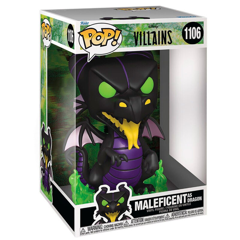 Funko pop jumbo disney villanos malefica forma dragon 57354