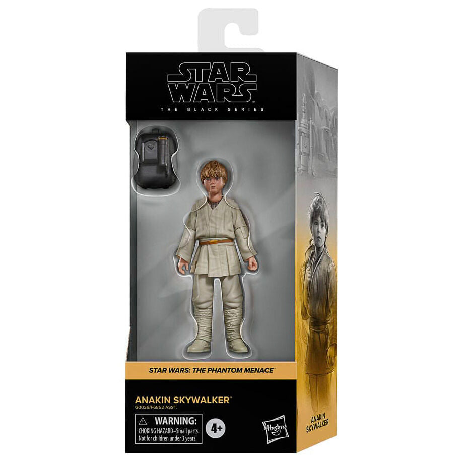 Figura hasbro star wars black series phantom menace anakin skywalker