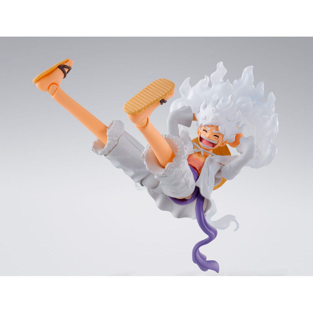 Figura S H figuarts Monkey D Luffy Gear 5 One Piece 15 5cm
