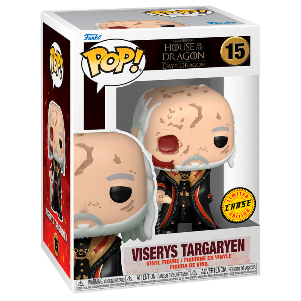 Funko pop casa del dragon viserys con mascara 76474