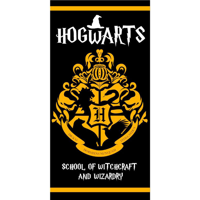 Toalla Hogwarts Harry Potter microfibra Frikytopia
