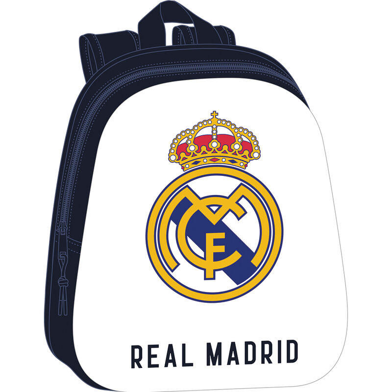 Mochila 3D Real Madrid 33cm Frikytopia