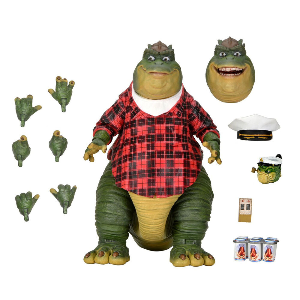 Ultimate earl sinclair scale action fig. 18 cm dinosaurs