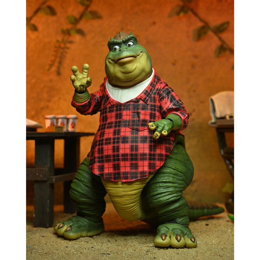 Ultimate earl sinclair scale action fig. 18 cm dinosaurs
