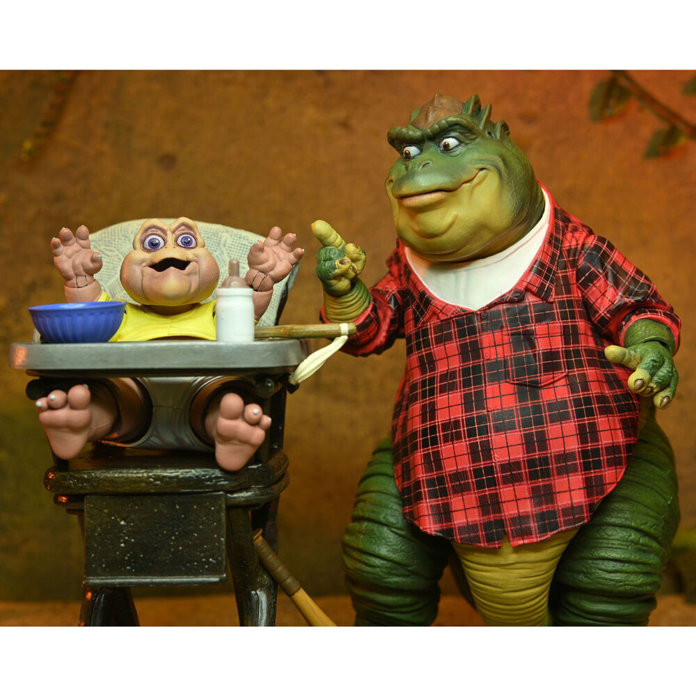 Ultimate earl sinclair scale action fig. 18 cm dinosaurs
