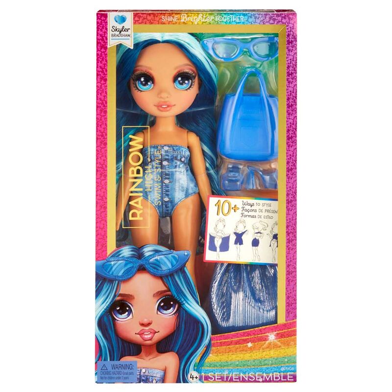 Muñeca Skyler Bajo el sol Rainbow High 25cm Frikytopia