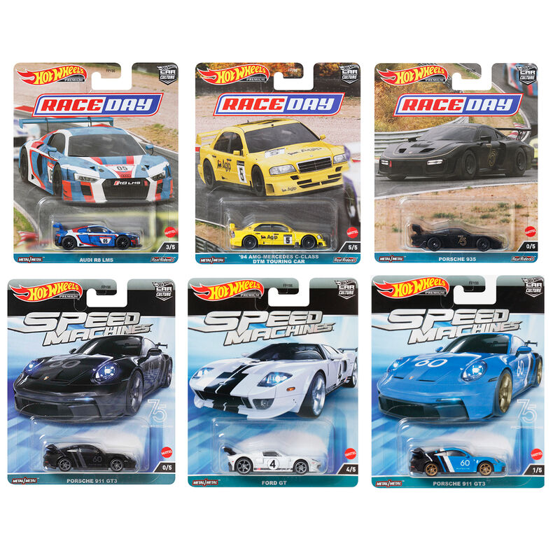 Hot Wheels Premium Vehículos Die-Cast 1/64 Car Culture 976H Surtido (10)