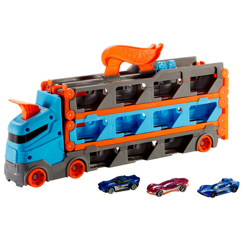 Camion Transporte Convertible Hot Wheels Frikytopia