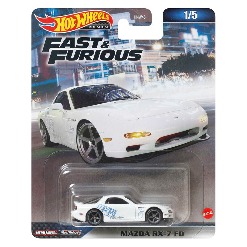 Fast & Furious Hot Wheels Premium Vehículos Die-Cast 1/64 979P Surtido (10)