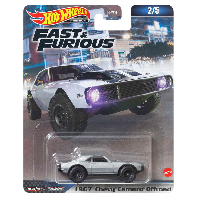 Fast & Furious Hot Wheels Premium Vehículos Die-Cast 1/64 979P Surtido (10)