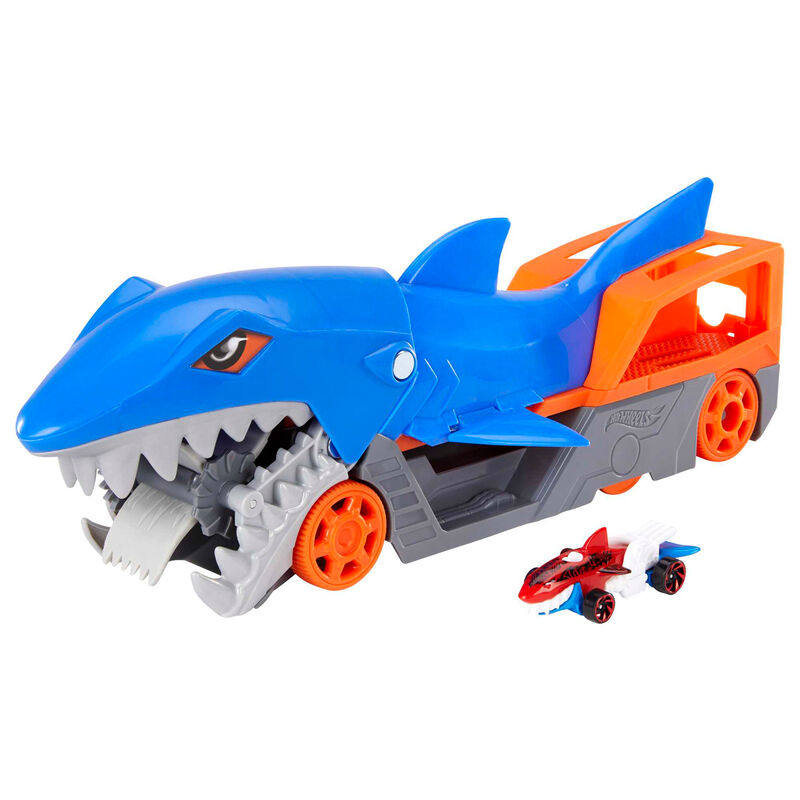 Remolque Tiburon Mastica Coches Hot Wheels