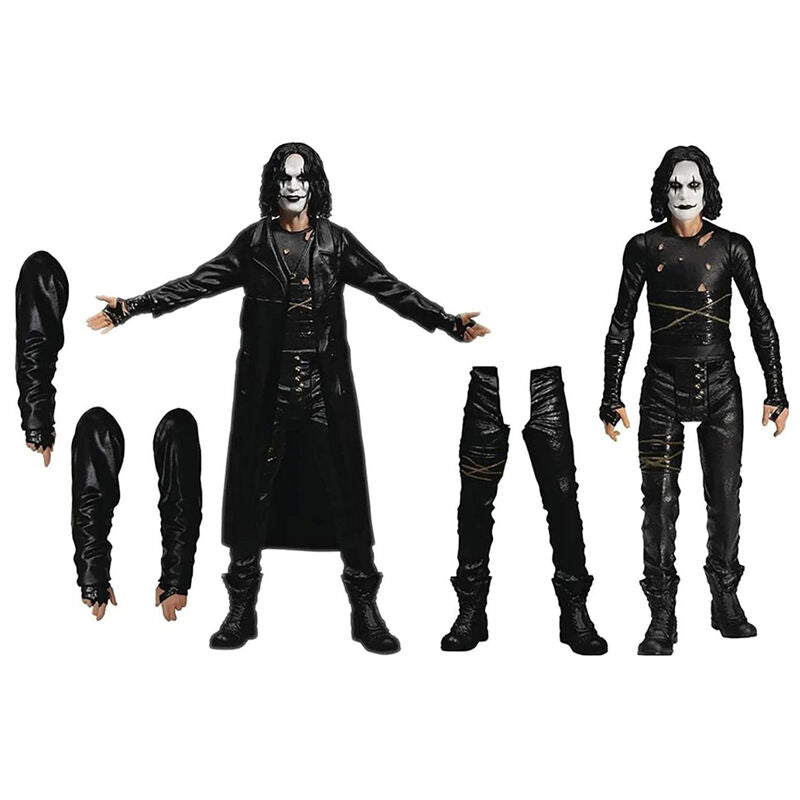 Set 2 figuras mezco toyz the crow 5 points the crow deluxe 10cm