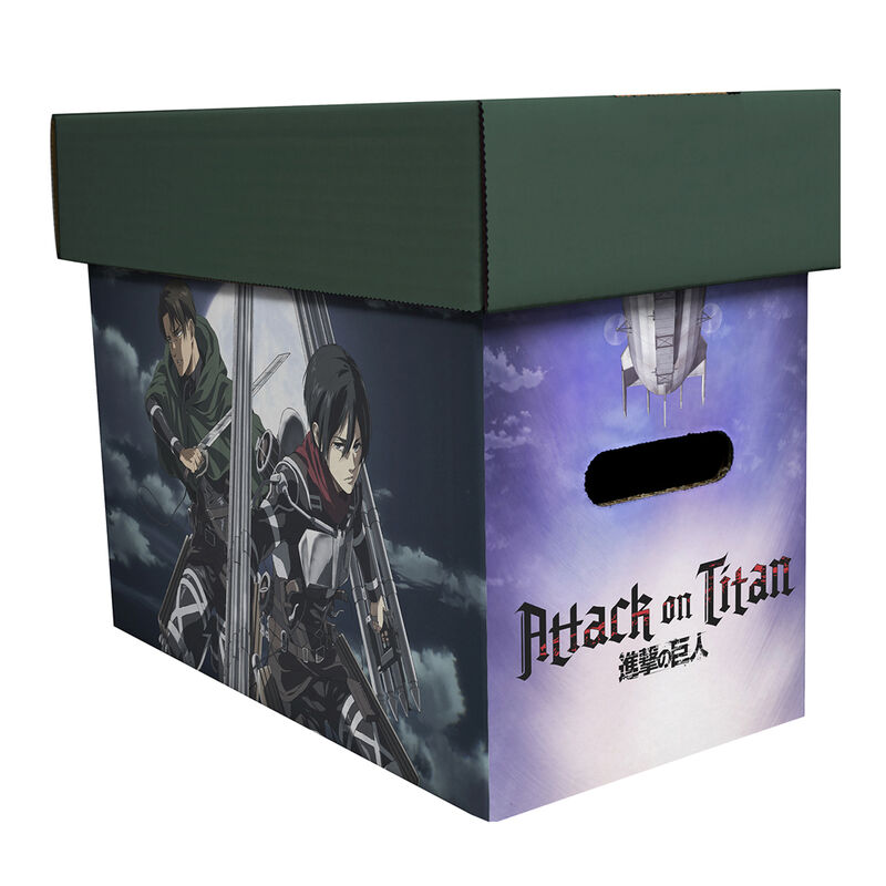 Caja almacenaje Attack on Titan Frikytopia