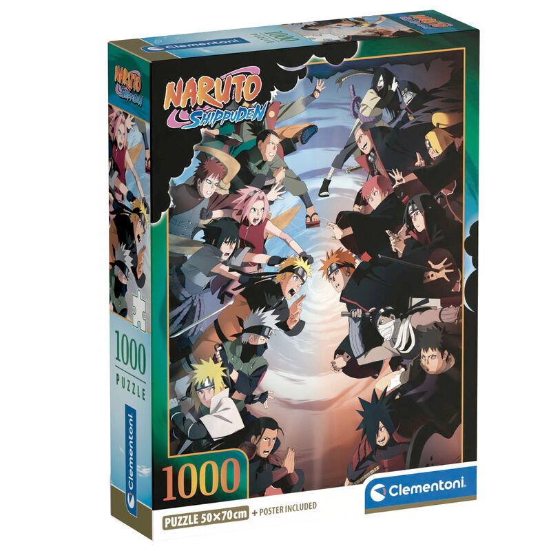 Puzzle Naruto Shippuden 1000pzs Frikytopia