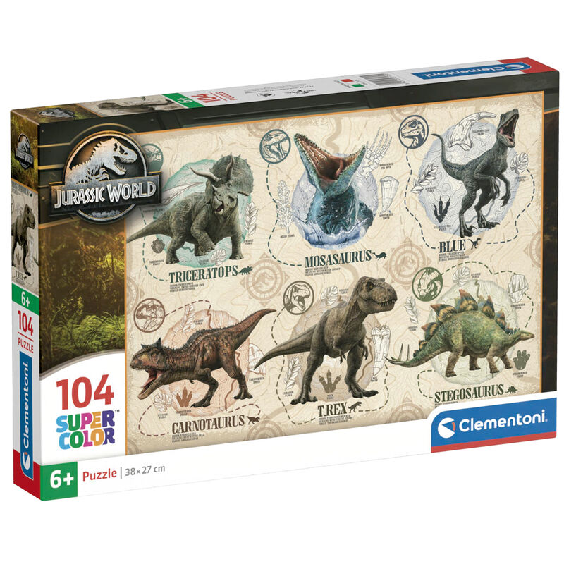 Puzzle Jurassic World 104pzs Frikytopia