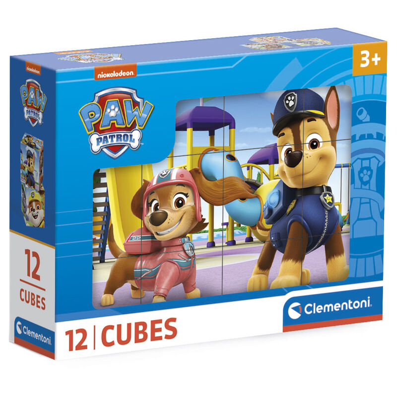 Puzzle cubo Patrulla Canina Paw Patrol 12pzs Frikytopia
