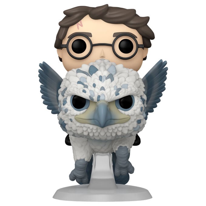 Figura POP Rides Deluxe Harry Potter y el Prisionero de Azkaban - Harry Potter & Buckbeak Frikytopia
