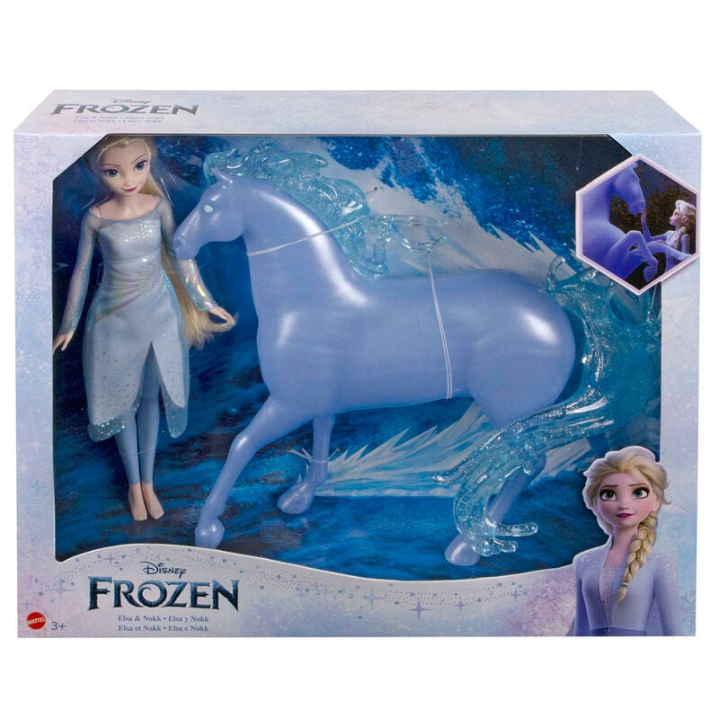 Set muñeca Elsa + Nokk Frozen Disney Frikytopia