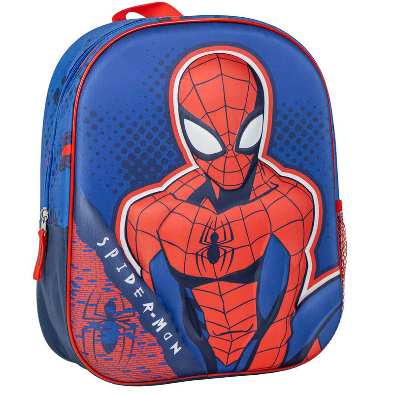 Mochila 3D Spiderman Marvel 31cm Frikytopia