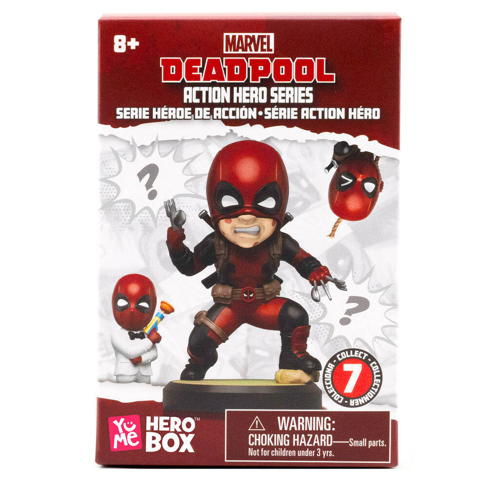 YuMe Hero Caja - Deadpool Action Hero Series Display (6)